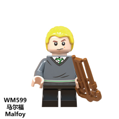 WM6046 Harry Potter Queenie dumbledore Ron Oliver Bole dobby mini figures juguetes mini toys building blocks sets Toys for kids