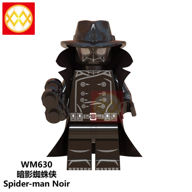 WM6052 DC superhero Spider man miles Gwen Prowler Green goblin mini figures juguetes mini toys building blocks sets Toys for kids