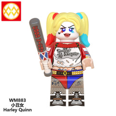 WM6080 DC superhero Joker 2019 Harley quinn mini figures juguetes mini toys building blocks sets Toys for kids