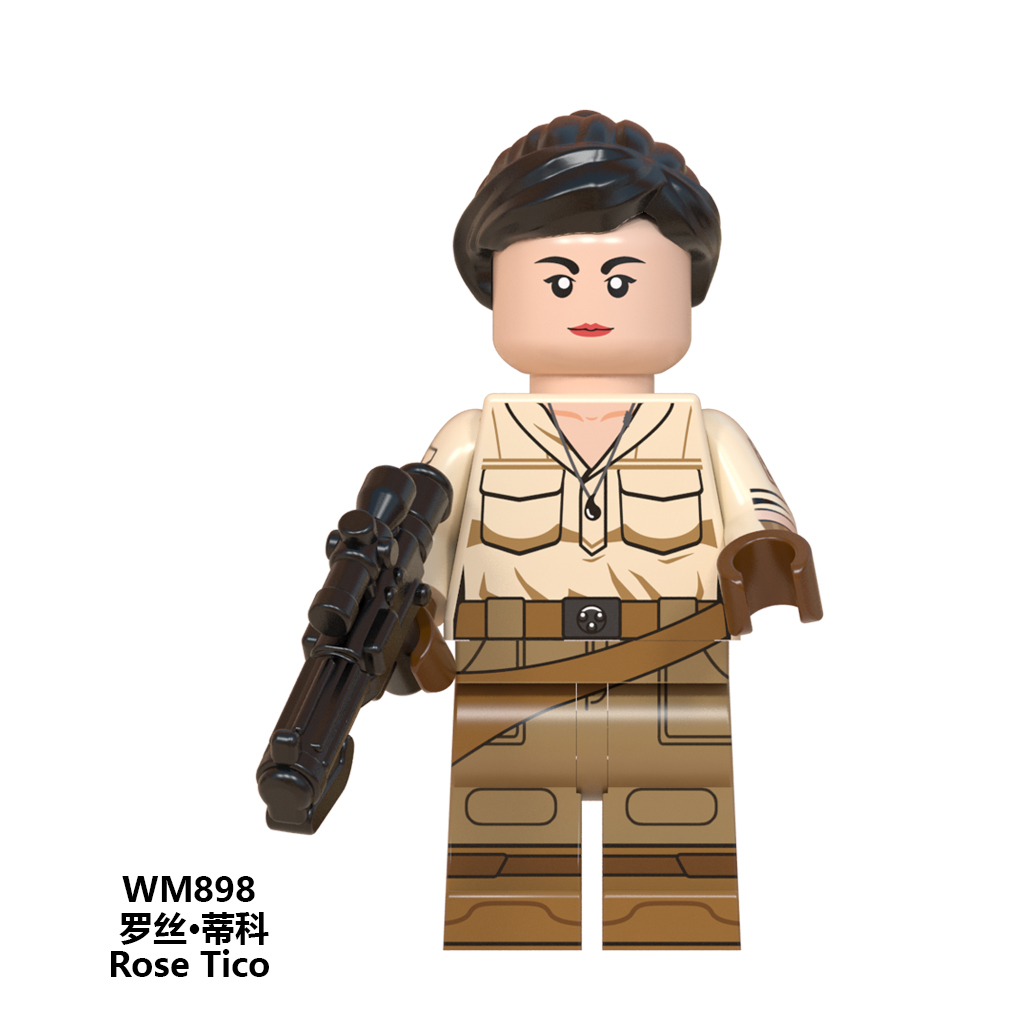 WM6082 Star wars Sith trooper Mandalorian Jannah poe dameron mini figures juguetes mini toys building blocks sets Toys for kids