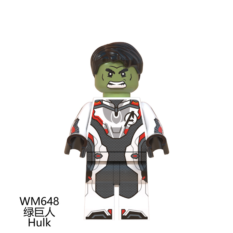 WM6054 DC Marvel superhero Avengers: Endgame 4 Thor Iron Man Rocket Raccoon War machine black Widow mini figures juguetes mini toys building blocks sets Toys for kids