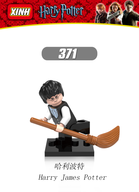 X0129 Movie TV Harry Potter Hermione Ron Luna Mini Figures Juguetes Building Blocks Sets Children Education Kids Toys