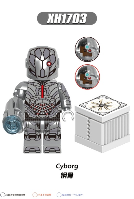 X0132  Movie DC Comic SuperHero Batman Superman The Flash Juguetes Minifigs Building Blocks Sets Educational  Kids Toys