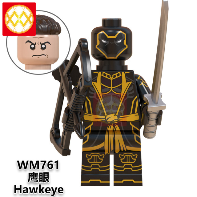 WM6068 DC Marvel superhero Avengers Thor Iron Man captain America Hawkeye shuri gamora mini figures juguetes mini toys building blocks sets Toys for kids