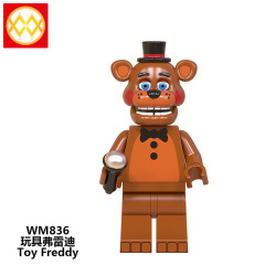 WM6074 FNAF five nights five nights at freddy's mini figures juguetes mini toys building blocks sets Toys for kids