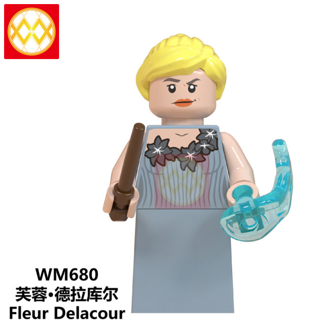 WM6059 Harry Potter Queenie dumbledore Ron Oliver Bole dobby mini figures juguetes mini toys building blocks sets Toys for kids