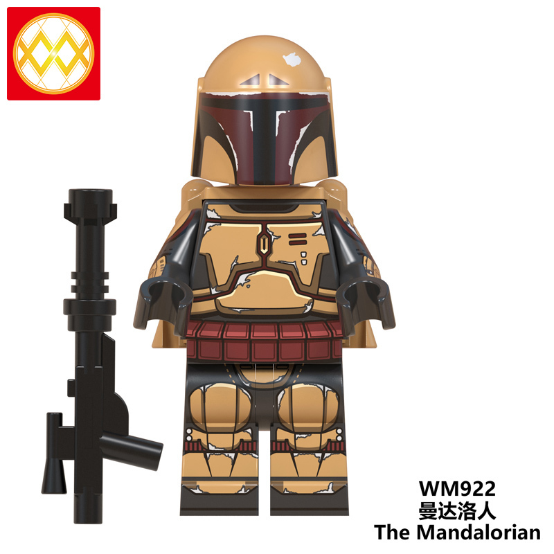 WM6082 Star wars Sith trooper Mandalorian Jannah poe dameron mini figures juguetes mini toys building blocks sets Toys for kids