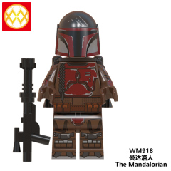 WM6082 Star wars Sith trooper Mandalorian Jannah poe dameron mini figures juguetes mini toys building blocks sets Toys for kids