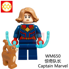 WM6055 DC Marvel superhero Iron Man MK50 MK85 MK41 Captain Rocket War machine black Widow mini figures juguetes mini toys building blocks sets Toys for kids