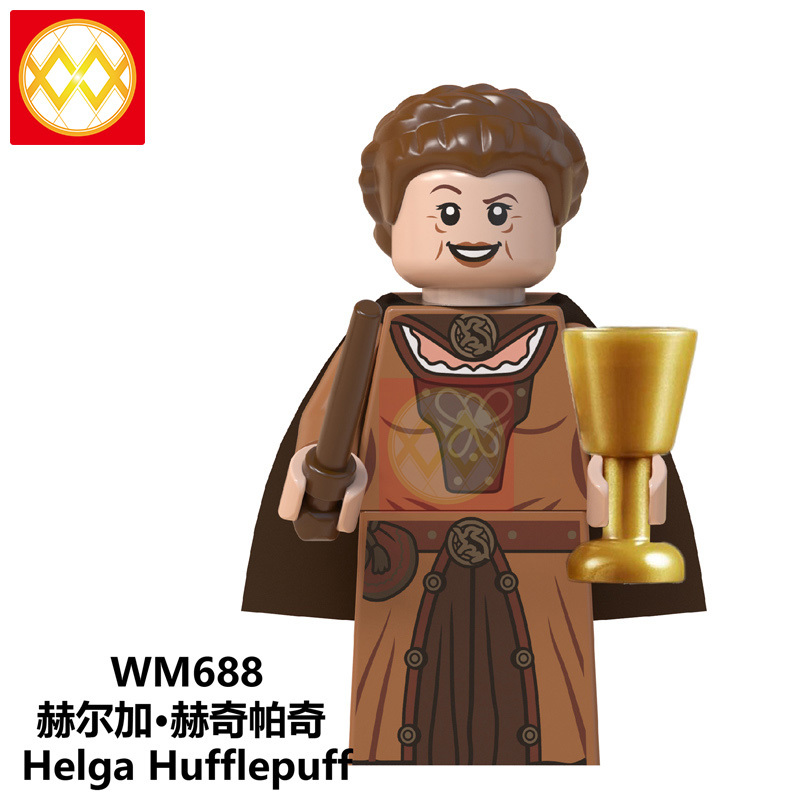 WM6059 Harry Potter Queenie dumbledore Ron Oliver Bole dobby mini figures juguetes mini toys building blocks sets Toys for kids