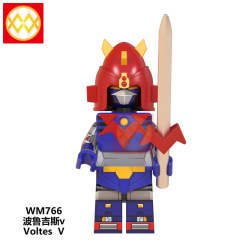 WM6069 Anime Mechander robot Voltes v leader daimos Com battler v mini figures juguetes mini toys building blocks sets Toys for kids