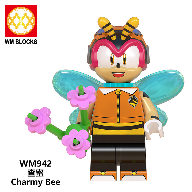 WM6087 Sonic The Hedgehog shadow knuckles minifigures juguetes mini toys building blocks sets Toys for kids