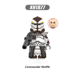 X0333 Star Wars ARC Commander Colt Blitz Havoc Clone Trooper Minifigs Juguetes  Plastic Building Block Bricks Kids Toys