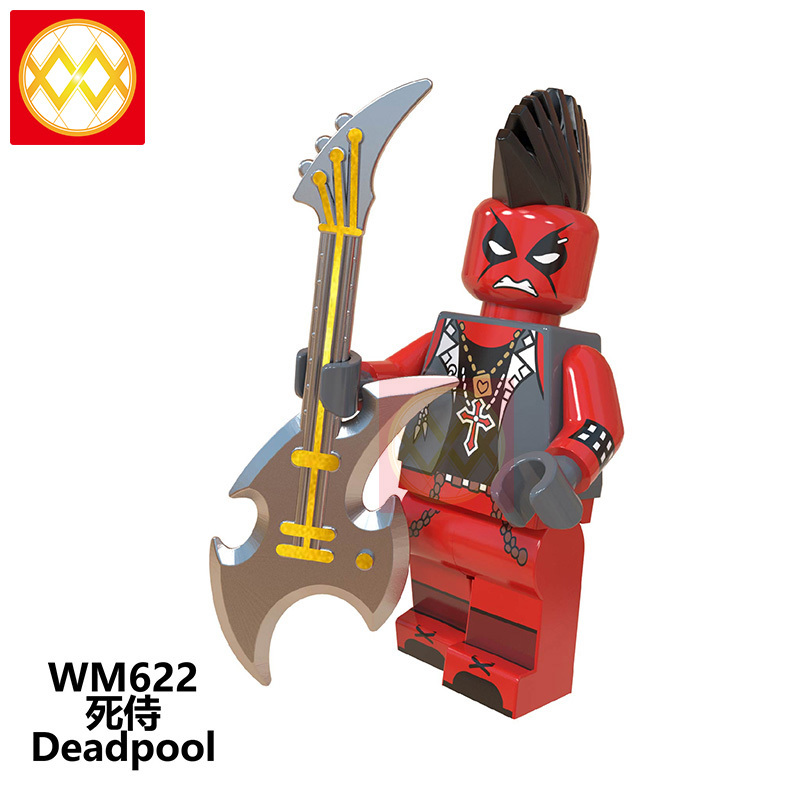 WM6050 DC superhero deadpool mini figures juguetes mini toys building blocks sets Toys for kids