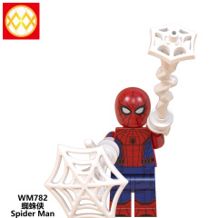 WM6071 DC superhero Spider man miles Gwen Prowler Green goblin mini figures juguetes mini toys building blocks sets Toys for kids