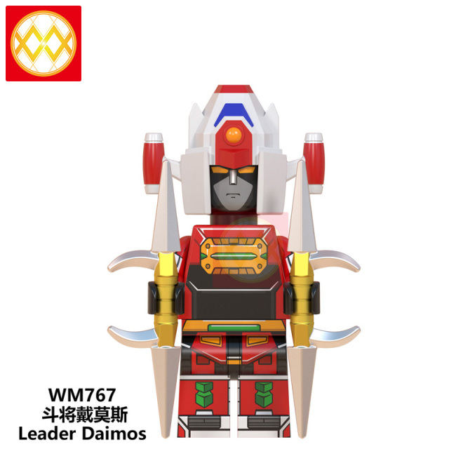 WM6069 Anime Mechander robot Voltes v leader daimos Com battler v mini figures juguetes mini toys building blocks sets Toys for kids