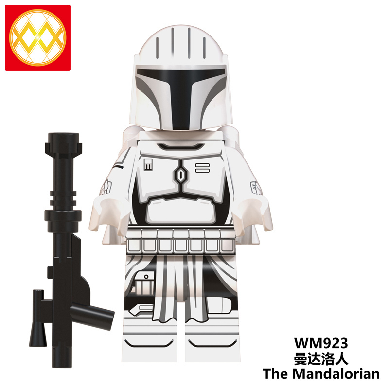 WM6082 Star wars Sith trooper Mandalorian Jannah poe dameron mini figures juguetes mini toys building blocks sets Toys for kids
