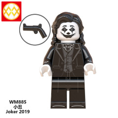 WM6080 DC superhero Joker 2019 Harley quinn mini figures juguetes mini toys building blocks sets Toys for kids