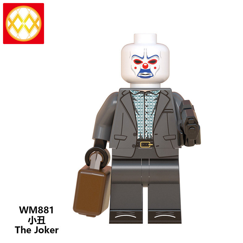 WM6080 DC superhero Joker 2019 Harley quinn mini figures juguetes mini toys building blocks sets Toys for kids