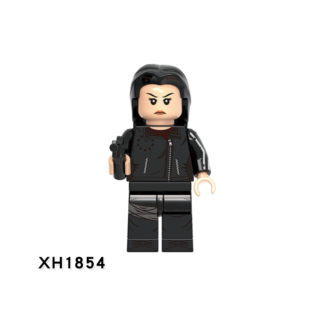 X0330 Marvel Comics Superhero Character Hawkeye Echo Yelena Belova Juguetes Plastic Building Block Set Children Toys