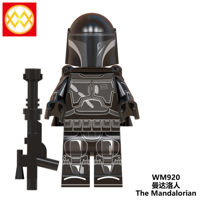 WM6082 Star wars Sith trooper Mandalorian Jannah poe dameron mini figures juguetes mini toys building blocks sets Toys for kids
