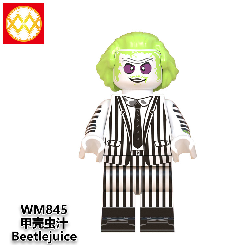 WM6075 Horror series Halloween Michaelmyers Scream killer Billy Jason Freddy mini figures juguetes mini toys building blocks sets Toys for kids