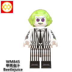 WM6075 Horror series Halloween Michaelmyers Scream killer Billy Jason Freddy mini figures juguetes mini toys building blocks sets Toys for kids