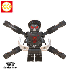 WM6071 DC superhero Spider man miles Gwen Prowler Green goblin mini figures juguetes mini toys building blocks sets Toys for kids