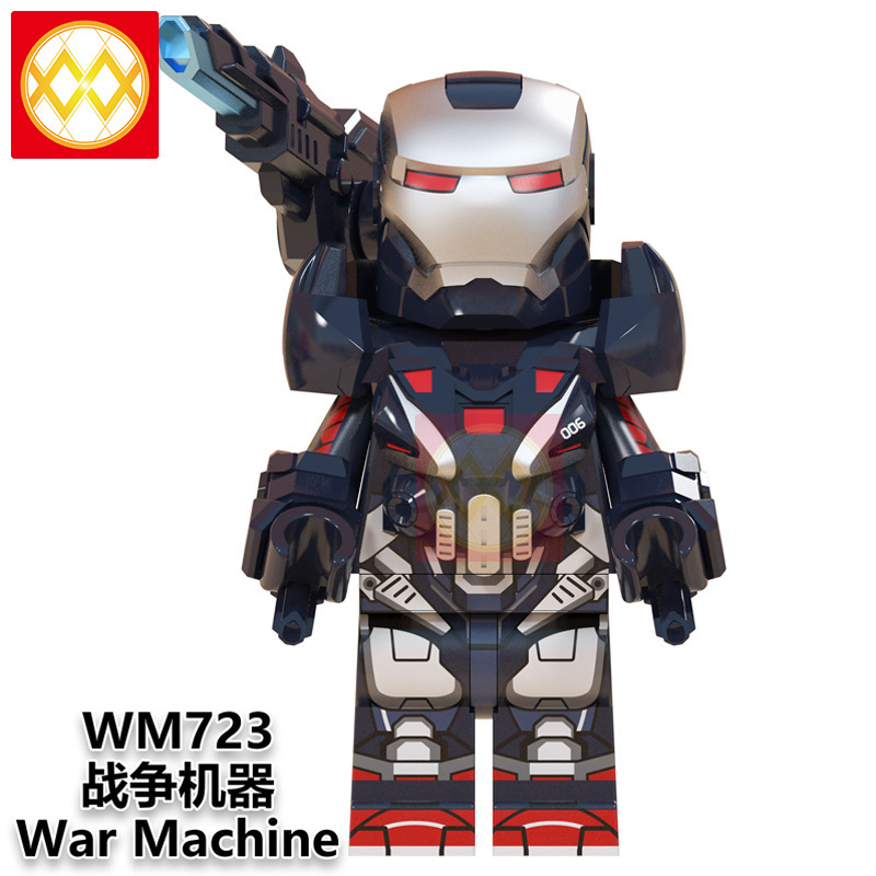 WM6063 DC Marvel superhero Avengers Thor Iron Man Rocket Raccoon War machine Thanos spider man mini figures juguetes mini toys building blocks sets Toys for kids
