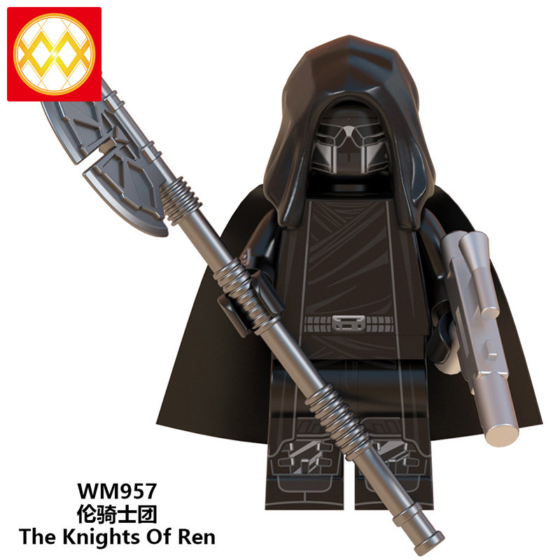 WM6089 Star wars Sith trooper Knights of ren starkiller mini figures juguetes mini toys building blocks sets Toys for kids