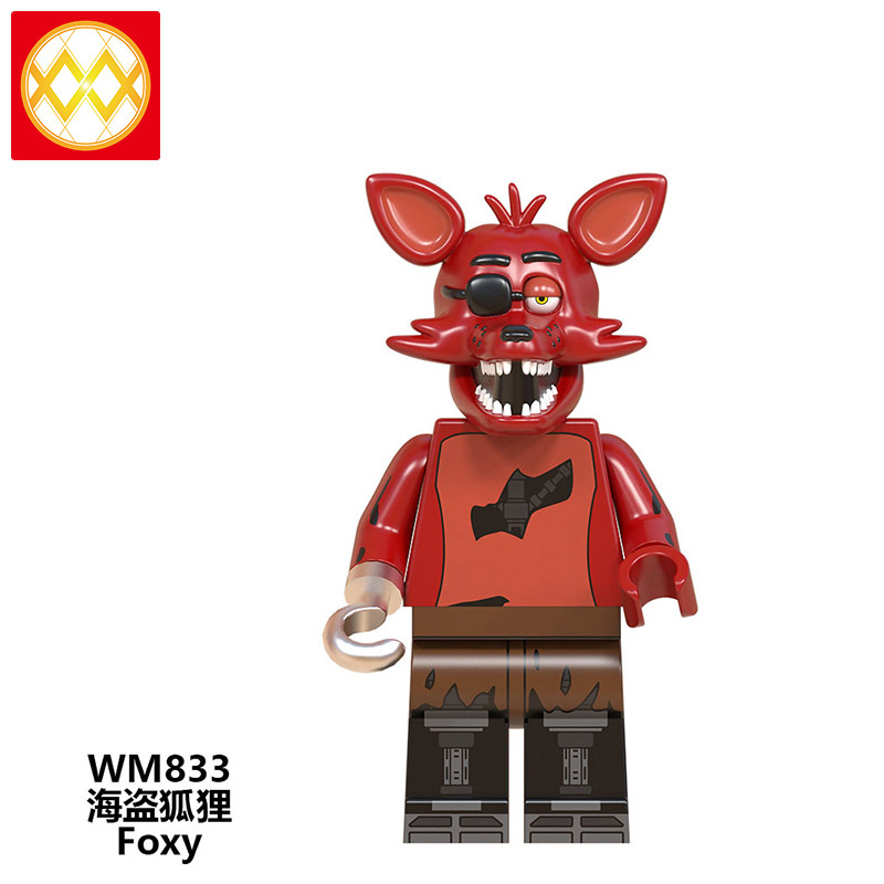 WM6074 FNAF five nights five nights at freddy's mini figures juguetes mini toys building blocks sets Toys for kids