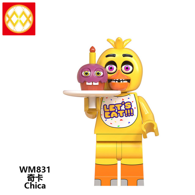WM6074 FNAF five nights five nights at freddy's mini figures juguetes mini toys building blocks sets Toys for kids