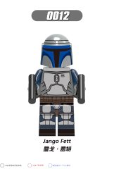 G0102 Star Wars Mandalorian Warrior Luke Skywalker  Minifigs Juguetes Children Gift Plastic Building Block Bricks Kids Toys