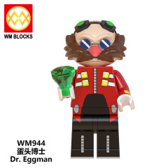 WM6087 Sonic The Hedgehog shadow knuckles minifigures juguetes mini toys building blocks sets Toys for kids