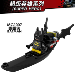 MG1007 Detective Comics Batman The Dark Knight DC Super Hero Big Figures Assemble Educational DIY Model Building Blocks Kids Gift Toys