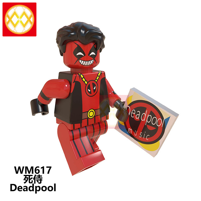 WM6050 DC superhero deadpool mini figures juguetes mini toys building blocks sets Toys for kids