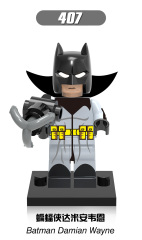 X0133  Movie DC Comic SuperHero Batman Leopard Dress Juguetes Minifigs Building Blocks Sets Educational  Kids Toys