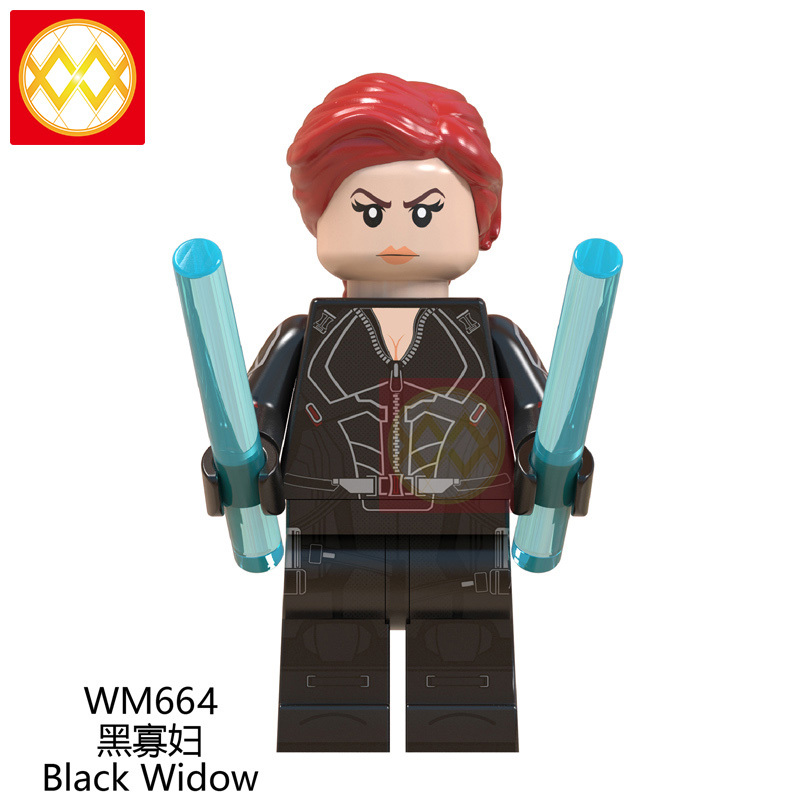 WM6056 DC Marvel superhero Avengers Thor Iron Man Rocket Raccoon War machine black Widow mini figures juguetes mini toys building blocks sets Toys for kids