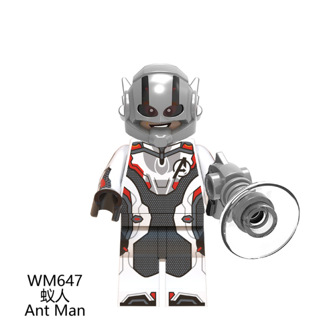 WM6054 DC Marvel superhero Avengers: Endgame 4 Thor Iron Man Rocket Raccoon War machine black Widow mini figures juguetes mini toys building blocks sets Toys for kids