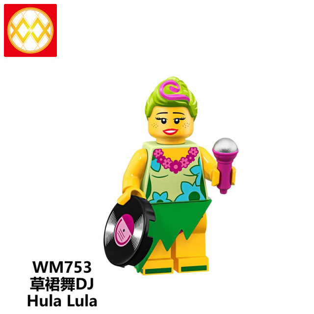 WM6067 Disney Princess series Elsa Anna Lucy candy rapper Lego girl minifigures juguetes mini toys building blocks sets Toys for kids