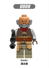G0101 Star Wars The Man Rhoda Empire Mechanic Robot Raider Minifigs Juguetes Children Gift Plastic Building Block Bricks Kids Toys