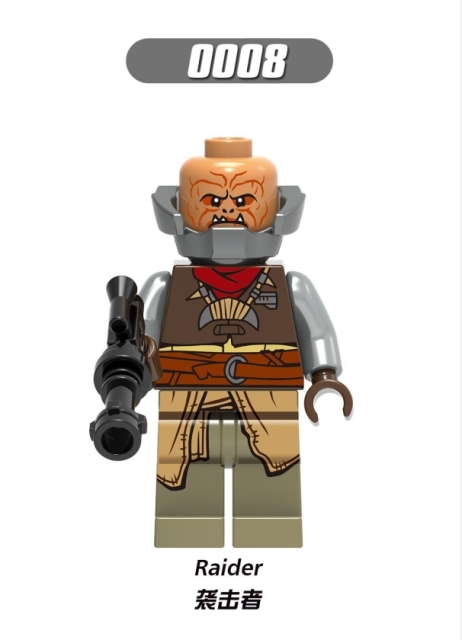 G0101 Star Wars The Man Rhoda Empire Mechanic Robot Raider Minifigs Juguetes Children Gift Plastic Building Block Bricks Kids Toys