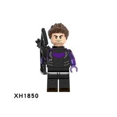 X0330 Marvel Comics Superhero Character Hawkeye Echo Yelena Belova Juguetes Plastic Building Block Set Children Toys