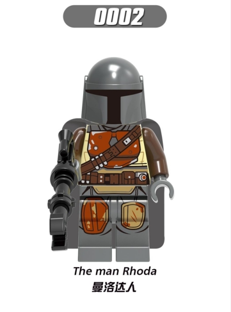 G0101 Star Wars The Man Rhoda Empire Mechanic Robot Raider Minifigs Juguetes Children Gift Plastic Building Block Bricks Kids Toys