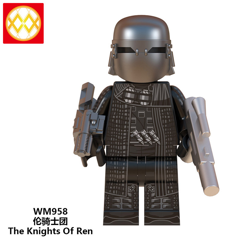 WM6089 Star wars Sith trooper Knights of ren starkiller mini figures juguetes mini toys building blocks sets Toys for kids