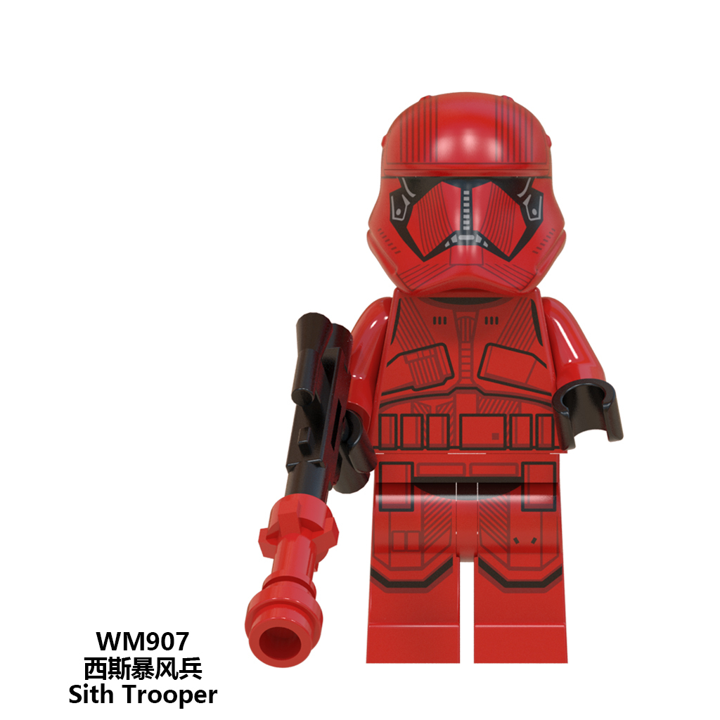 WM6083 Star wars Sith trooper Knights of ren jet trooper mini figures juguetes mini toys building blocks sets Toys for kids