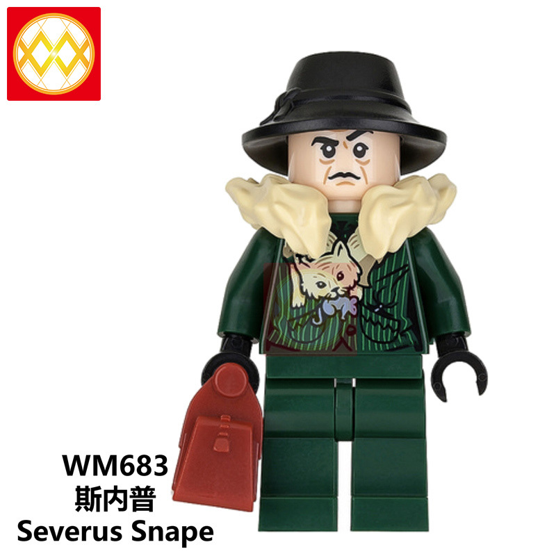 WM6059 Harry Potter Queenie dumbledore Ron Oliver Bole dobby mini figures juguetes mini toys building blocks sets Toys for kids