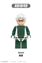 X0306  Marvel Comics Superhero Character Doctor Strange Speed Agnes Juguetes Plastic Building Block Set Children Toys