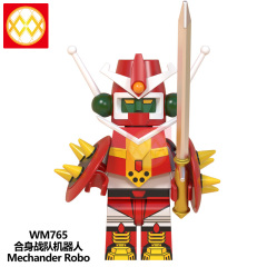WM6069 Anime Mechander robot Voltes v leader daimos Com battler v mini figures juguetes mini toys building blocks sets Toys for kids