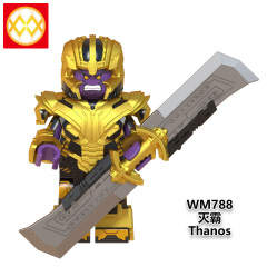 WM6072 DC Marvel superhero Avengers Thor Iron Man Rocket Raccoon War machine Thanos spider man mini figures juguetes mini toys building blocks sets Toys for kids